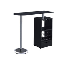 Load image into Gallery viewer, Bar Units: Contemporary - 1-drawer Bar Table Glossy Black