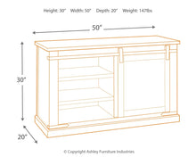 Load image into Gallery viewer, Budmore - Rustic Brown - Medium TV Stand