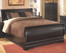 Load image into Gallery viewer, Huey Vineyard - Black - Twin Sleigh Bed