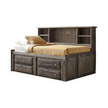 Load image into Gallery viewer, Wrangle Hill Collection - Wrangle Hill Twin Storage Daybed Gun Smoke