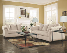 Load image into Gallery viewer, Darcy - Stone - 3 Pc. - Sofa, Loveseat, Augeron Table Set
