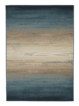 Load image into Gallery viewer, Ignacio - Blue/Tan - Large Rug