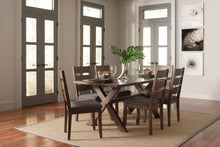 Load image into Gallery viewer, Alston Collection - Grey - Alston Ladder Back Dining Side Chairs Knotty Nutmeg And Grey (Set of 2)
