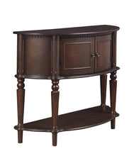 Load image into Gallery viewer, Console Table With Curved Front Brown