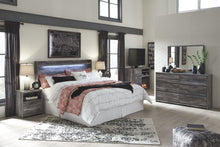 Load image into Gallery viewer, Baystorm - Gray - 3 Pc. - Dresser, Mirror, Queen Panel Headboard