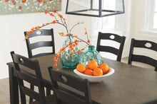 Load image into Gallery viewer, Froshburg - Grayish Brown/Black - Dining Room Table Set (7/CN)