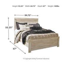 Load image into Gallery viewer, Bellaby - Whitewash - Queen Panel Bed