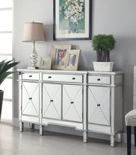 Load image into Gallery viewer, 4-door Wine Cabinet Clear Mirror