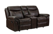 Load image into Gallery viewer, Sawyer Motion Collection - Cocoa - Sawyer Glider Loveseat With Console Cocoa