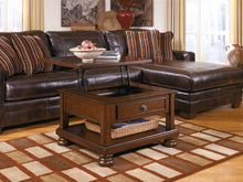Load image into Gallery viewer, Porter - Rustic Brown - Lift Top Cocktail Table