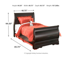 Load image into Gallery viewer, Huey Vineyard -  Sleigh Bed Set