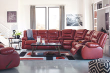 Load image into Gallery viewer, Vacherie - Salsa - Reclining Sofa, Wedge, Double Reclining Loveseat with Console Sectional