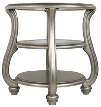 Load image into Gallery viewer, Coralayne - Silver Finish - Round End Table