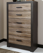 Load image into Gallery viewer, Harlinton - Warm Gray/Charcoal - Five Drawer Chest