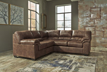 Load image into Gallery viewer, Bladen - Coffee - 3 Pc. - Left Arm Facing Loveseat, Right Arm Facing Sofa Sectional, Accent Ottoman