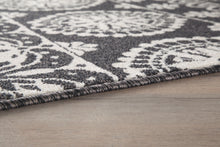 Load image into Gallery viewer, Jicarilla - Black/Cream/Gray - Large Rug