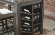 Load image into Gallery viewer, Rokane - Brown - RECT Counter Table w/Storage