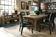 Load image into Gallery viewer, Sommerford - Brown - 7 Pc. - Rectangular Dining Room Table, 6 Upholstered Side Chairs