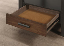Load image into Gallery viewer, Sanford Collection - Sanford Round Counter Height Table With Drop Leaf Cinnamon And Espresso