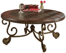 Load image into Gallery viewer, Rafferty - Dark Brown - Round Cocktail Table