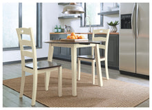 Load image into Gallery viewer, Woodanville - Cream/Brown - Round DRM Drop Leaf Table