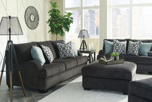 Load image into Gallery viewer, Charenton - Charcoal - 5 Pc. - Sofa, Loveseat, Chair and a Half, Ottoman, Ottoman with Storage