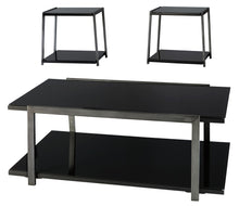 Load image into Gallery viewer, Rollynx - Black - Occasional Table Set (3/CN)