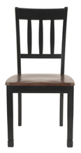 Load image into Gallery viewer, Owingsville - Black/Brown - Dining Room Side Chair (2/CN)