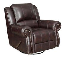 Load image into Gallery viewer, Sir Rawlinson Motion Collection - Dark Brown - Sir Rawlinson Swivel Rocker Recliner Dark Brown