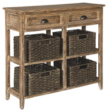 Load image into Gallery viewer, Oslember - White - Console Sofa Table
