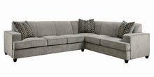 Load image into Gallery viewer, Tess Sectional - Grey - Tess L-shape Sleeper Sectional Grey