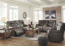 Load image into Gallery viewer, Wurstrow - Smoke - PWR REC Sofa with ADJ Headrest