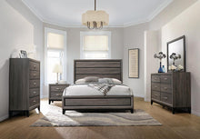 Load image into Gallery viewer, Watson Eastern King Bed Grey Oak And Black