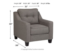 Load image into Gallery viewer, Brindon - Charcoal - Chair