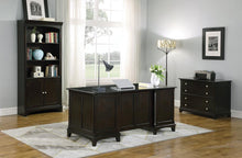 Load image into Gallery viewer, Garson Collection - Garson 2-door Rectangular Bookcase Cappuccino
