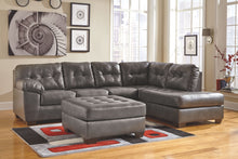Load image into Gallery viewer, Alliston - Chocolate - 3 Pc. - Left Arm Facing Sofa, Right Arm Facing Corner Chaise Sectional, Ottoman