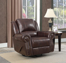 Load image into Gallery viewer, Sir Rawlinson Motion Collection - Dark Brown - Sir Rawlinson Swivel Rocker Recliner Dark Brown