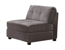 Load image into Gallery viewer, Claude Sectional - Dove - Claude Tufted Cushion Back Armless Chair Dove