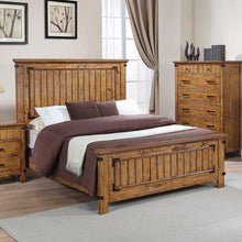 Load image into Gallery viewer, Brenner Collection - Brenner Full Panel Bed Rustic Honey