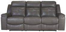 Load image into Gallery viewer, Jesolo - Dark Gray - Reclining Sofa