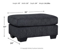 Load image into Gallery viewer, Wixon - Slate - Ottoman