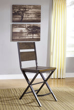 Load image into Gallery viewer, Kavara - Medium Brown - 5 Pc. - Rectangular Dining Room Counter Table, 2 Barstools, 2 Double Barstools