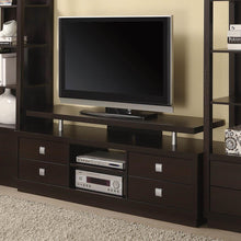 Load image into Gallery viewer, Living Room : Tv Consoles - 4-drawer Tv Console Cappuccino