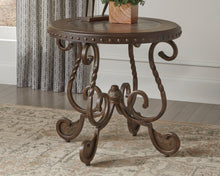Load image into Gallery viewer, Rafferty - Dark Brown - Round End Table