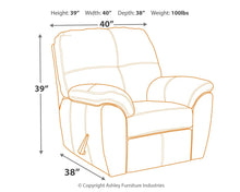 Load image into Gallery viewer, Gregale - Coffee - Rocker Recliner
