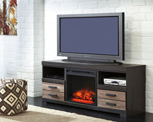 Load image into Gallery viewer, Harlinton - Warm Gray - LG TV Stand w/Fireplace Option