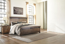 Load image into Gallery viewer, Lakeleigh - Brown - 4 Pc. - California King Panel Bed, Nightstand