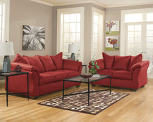 Load image into Gallery viewer, Darcy - Stone - 3 Pc. - Sofa, Loveseat, Augeron Table Set