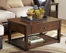 Load image into Gallery viewer, Marion - Dark Brown - Lift Top Cocktail Table