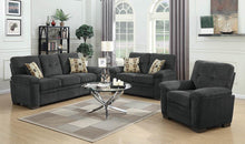 Load image into Gallery viewer, Charcoal - Fairbairn Upholstered Sofa Charcoal